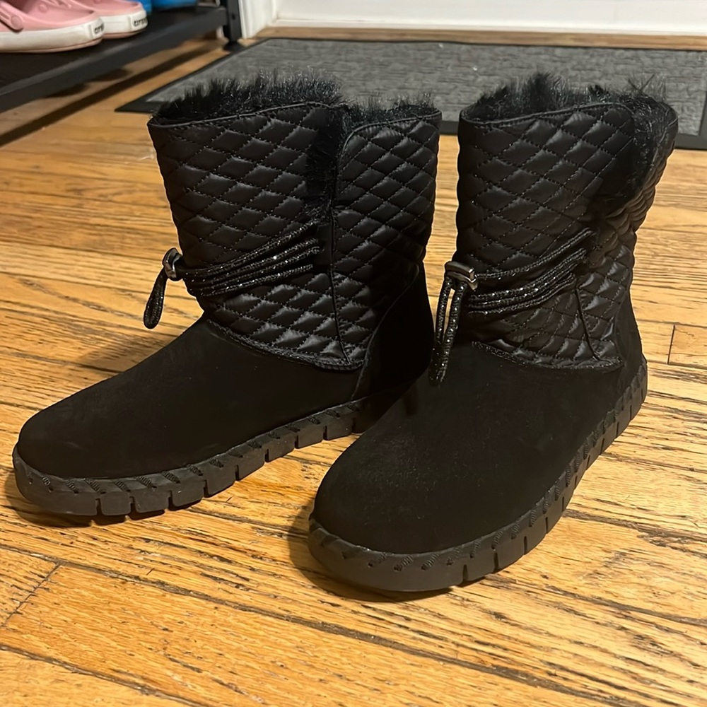 MUK LUK Black Boots Sz 7.5 NIB